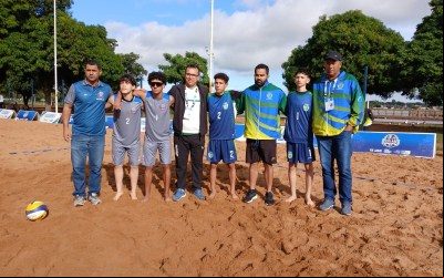 Brasilândia faz história nos Jogos Escolares da Juventude 2025 com estreia no vôlei de praia